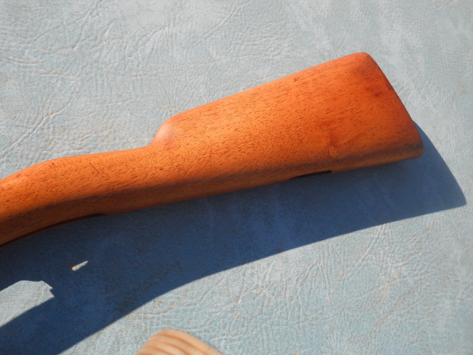 Argentine Mauser model 1891  Rifle wood stock w handguard good acceptance stamps