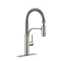 Kohler Provo Semi-Professiona Pulldown Kitchen Faucet, Stainless Steel R43211-VS