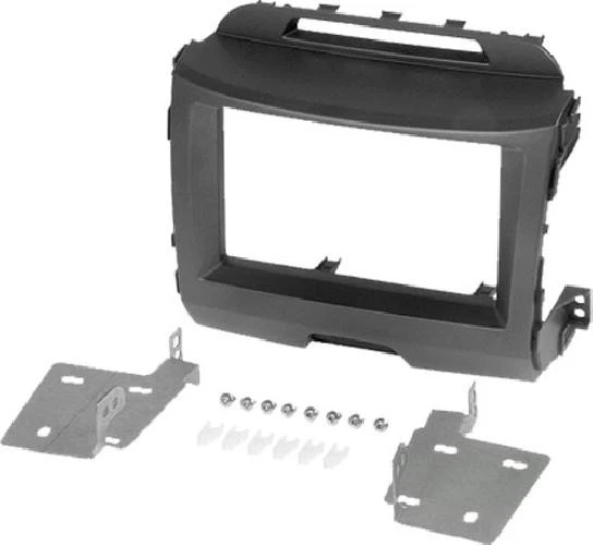 Kit Facade Autoradio KA420A compatible avec Kia Sportage 3 SL ap10 - noir - Photo 1/1
