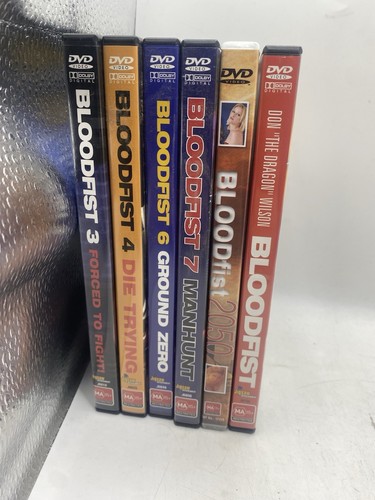 Bloodfist DVD Bundle - 1 3 4 6 7 & 2050 - Good Condition - Picture 2 of 3