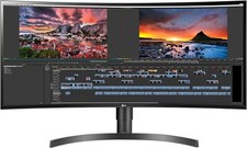 LG 34WN80C-B 34 inch UltraWide IPS LED Curved Monitor