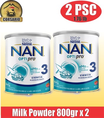 Leche Nan Infantil Optipro 3 En Polvo X 800gr-Nan Optipro 3 Infant Milk Powder 2