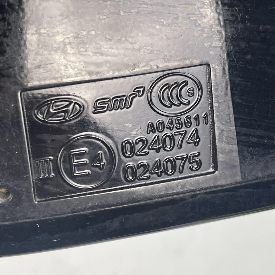 Левое водительское зеркало вида 2013 2014 2015 2016 Hyundai Santa Fe от оригинального производителя E4024074 Java - Изображение 3 из 4