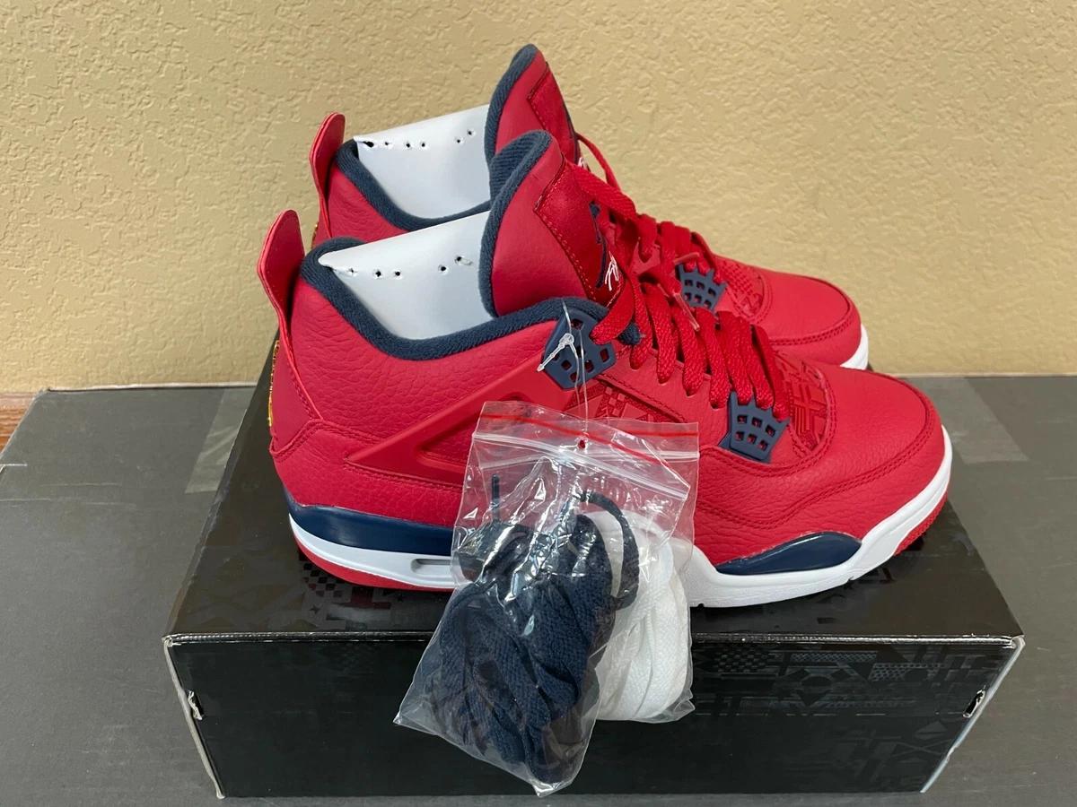 Nike Air Jordan 4 Retro SE Fiba CL1184-617 Mens Size 9.5