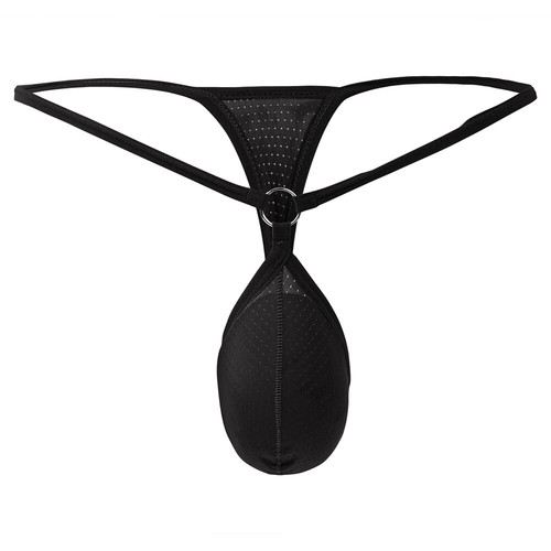 Para Hombres Tanga Calzoncillos Tanga Bikini Ropa Interior Sexy T-Back Bolsa Bragas Traje de Baño ♡ - Imagen 13 de 21