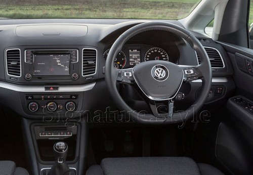 VW Sharan 7N air steering wheel driver bag Volkswagen 7N0880201AE 7N0880201AA - Picture 4 of 5