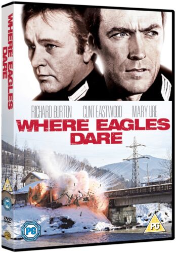 Where Eagles Dare (DVD) Michael Hordern Patrick Wymark Mary Ure (US IMPORT) - Picture 1 of 6