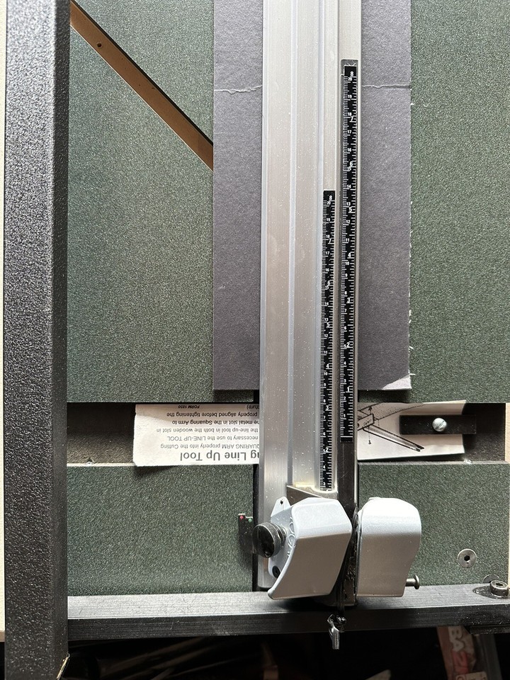 Logan Model 650 Framers Edge Mat Cutter Mat Guide Is Missing eBay