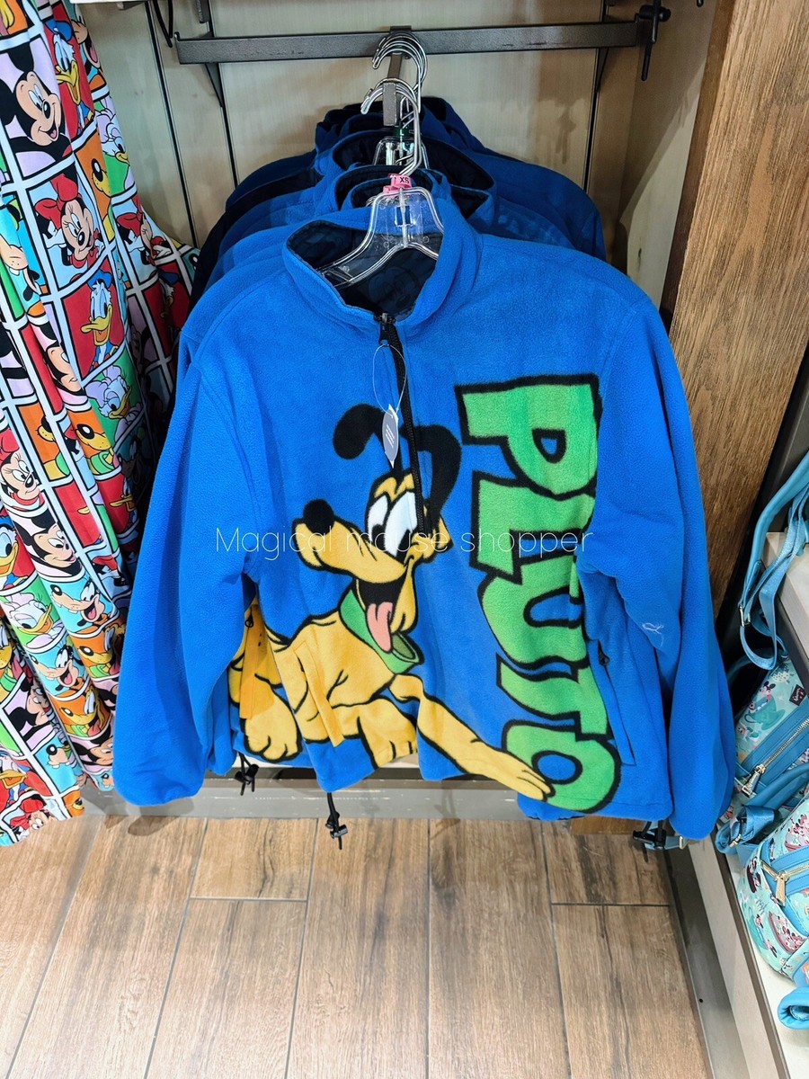 Disney Mickey And Friends Pluto Reversible Quarter Zip Disney Mickey And Friends Pluto Reversible Quarter Zip