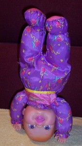 baby headstand surprise