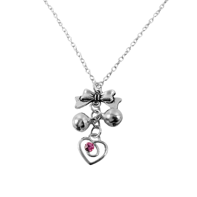 BNQL Collana Con Ciondolo Piedini Bebè In Acciaio Inox, Catena 45,7 Cm, Regalo Per Futura Mamma E Baby Shower - copertina