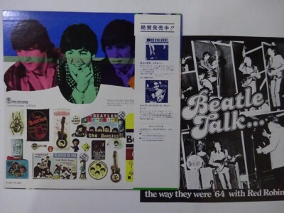 Red Robinson Beatle Talk Trio Records PK-18001 Japan Numbered