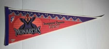 Sacramento Monarchs Inaugural Season Pennant, Nice!