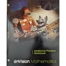 Grade 7 Envision Mathematics 2021 Additional Practice Workbook Math 7th NEW