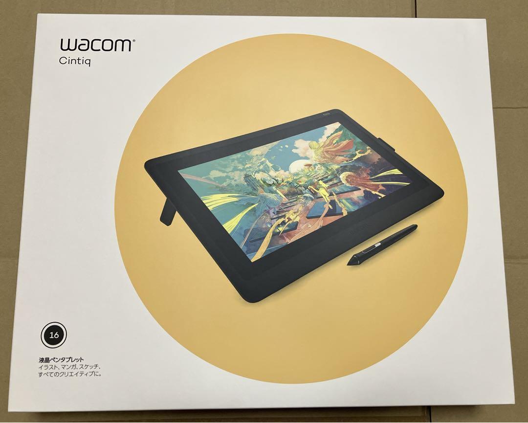 New Wacom Cintiq 16 FHD Black Creative Pen Tablet DTK1660K1D | eBay