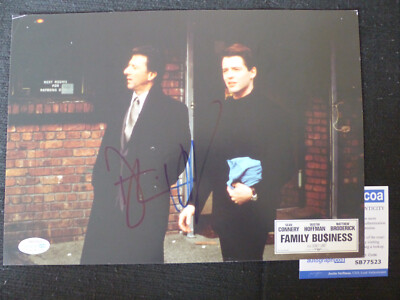 DUSTIN HOFFMAN signed Autogramm ''FAMILY BUSINESS'' Kinoaushangfoto InPerson LOOK