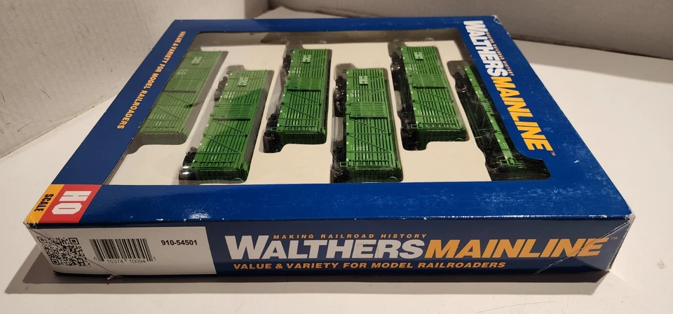 Walthers Mainline HO Scale 40' Stick Car CB&Q (6-pack) 910-54501 - Image 3 of 4