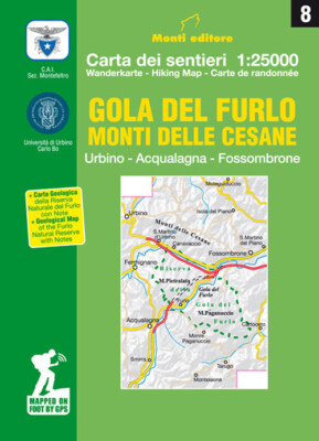Furlo Hals. Monti delle Cesane. Urbino, Aqualagne, Fossombro