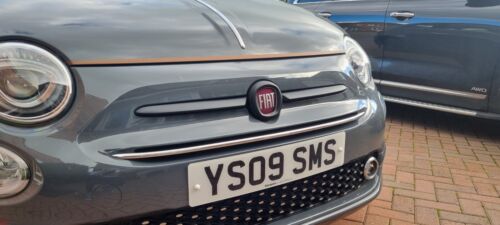 2015 ON HQ FIAT 500 NUOVO MANICO COMBO NERO OPACO MANIGLIA BAFFI SET FINITURE - Imagen 6 de 12