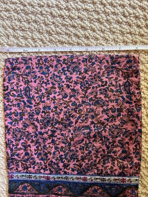 Karavan Trading Company cloth club bag cellphone ipad wristlet purse mirror trim