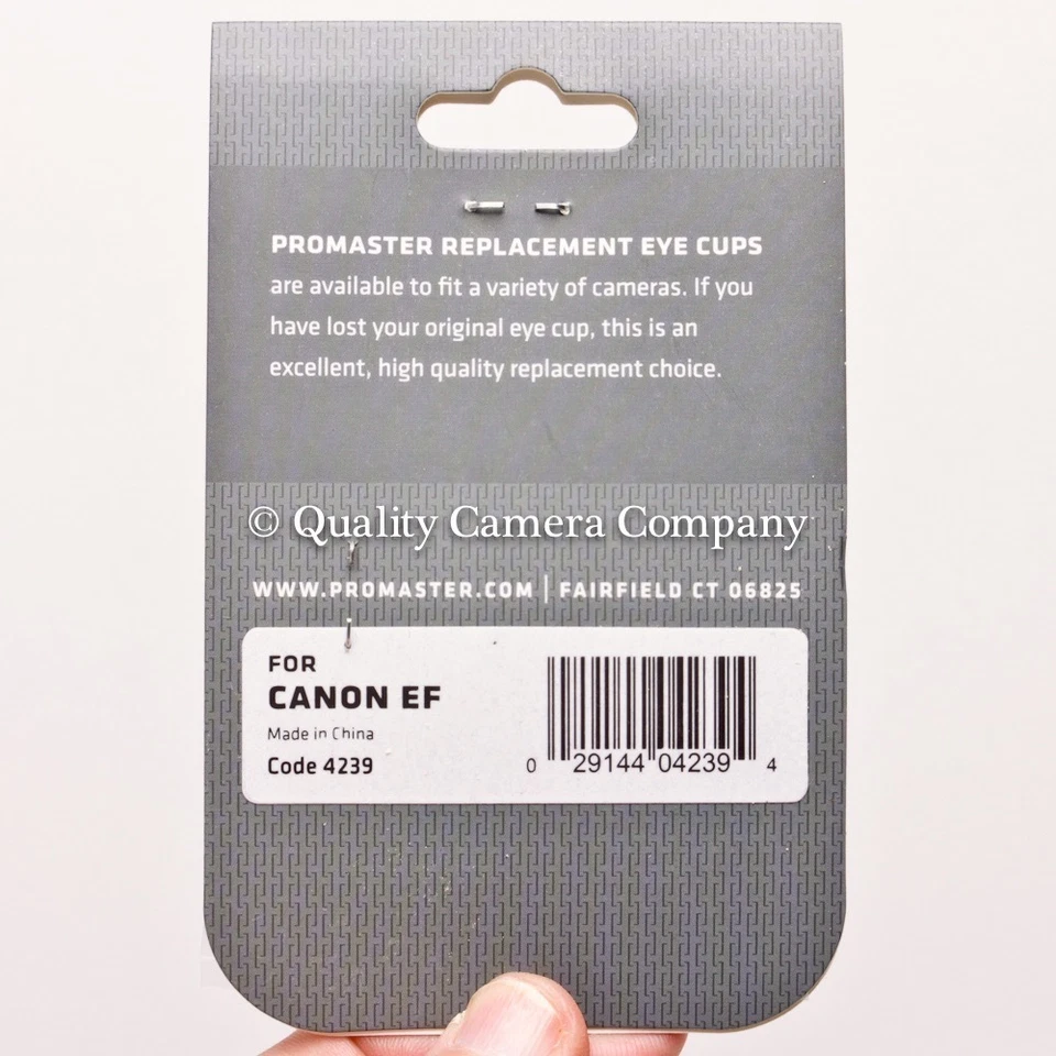 [Pro]Master Canon Eye Cup EF - REPLACEMENT EYECUP FOR DIGITAL/35mm REBEL CAMERAS - Image 2 of 3