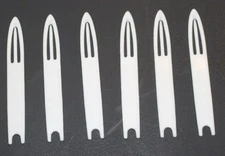 6 Medium / Large Net Needles Fishing Mending Hanging Netting Repairs 1" x 8"