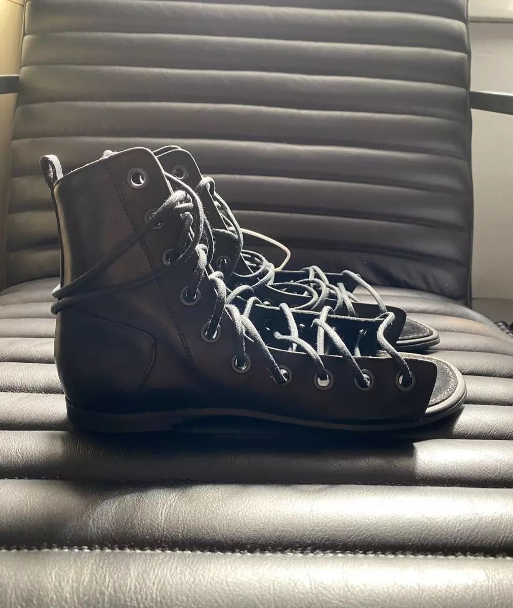 Ann demeulemeester lace up cheap sandals