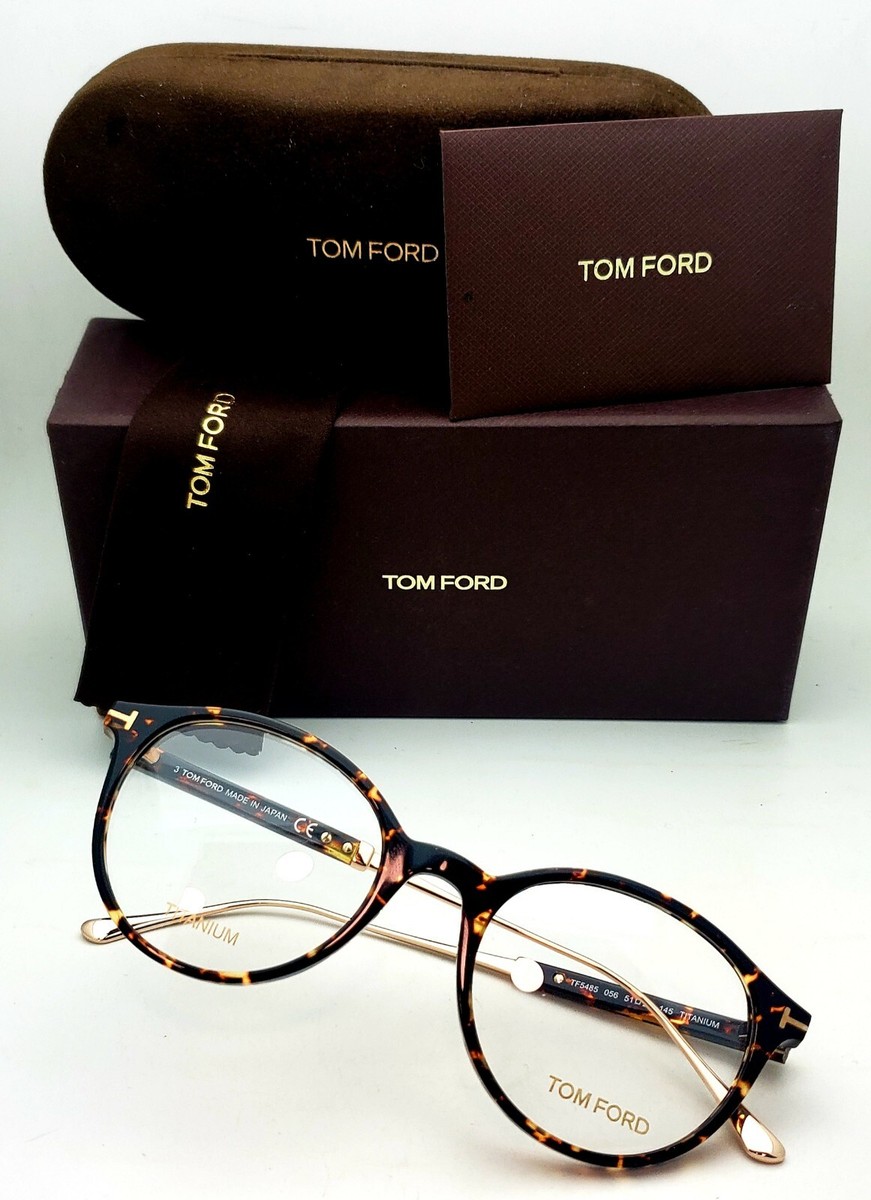 New Tom Ford Reading Glasses TF 5485 056 51-20 Tortoise New Tom Ford Reading Glasses TF 5485 056 51-20 Tortoise
