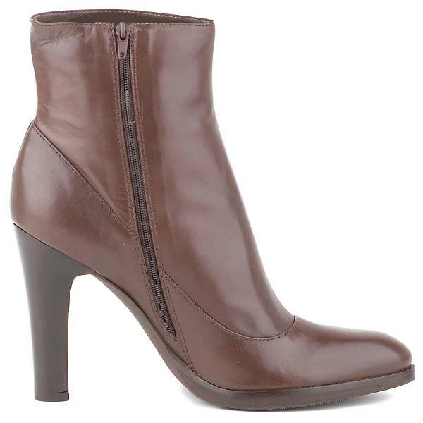 Nuevo BCBGirls Mujeres Cuero Media Pantorrilla Tacón Alto Cremallera Lateral Vestido Bota Zapato Talla 10 B Foto 2 de 3