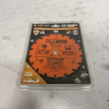 CMT P06018 ITK PLUS Finish Saw Blade 6-1/2" X 18 Teeth, 10° ATB + Shear