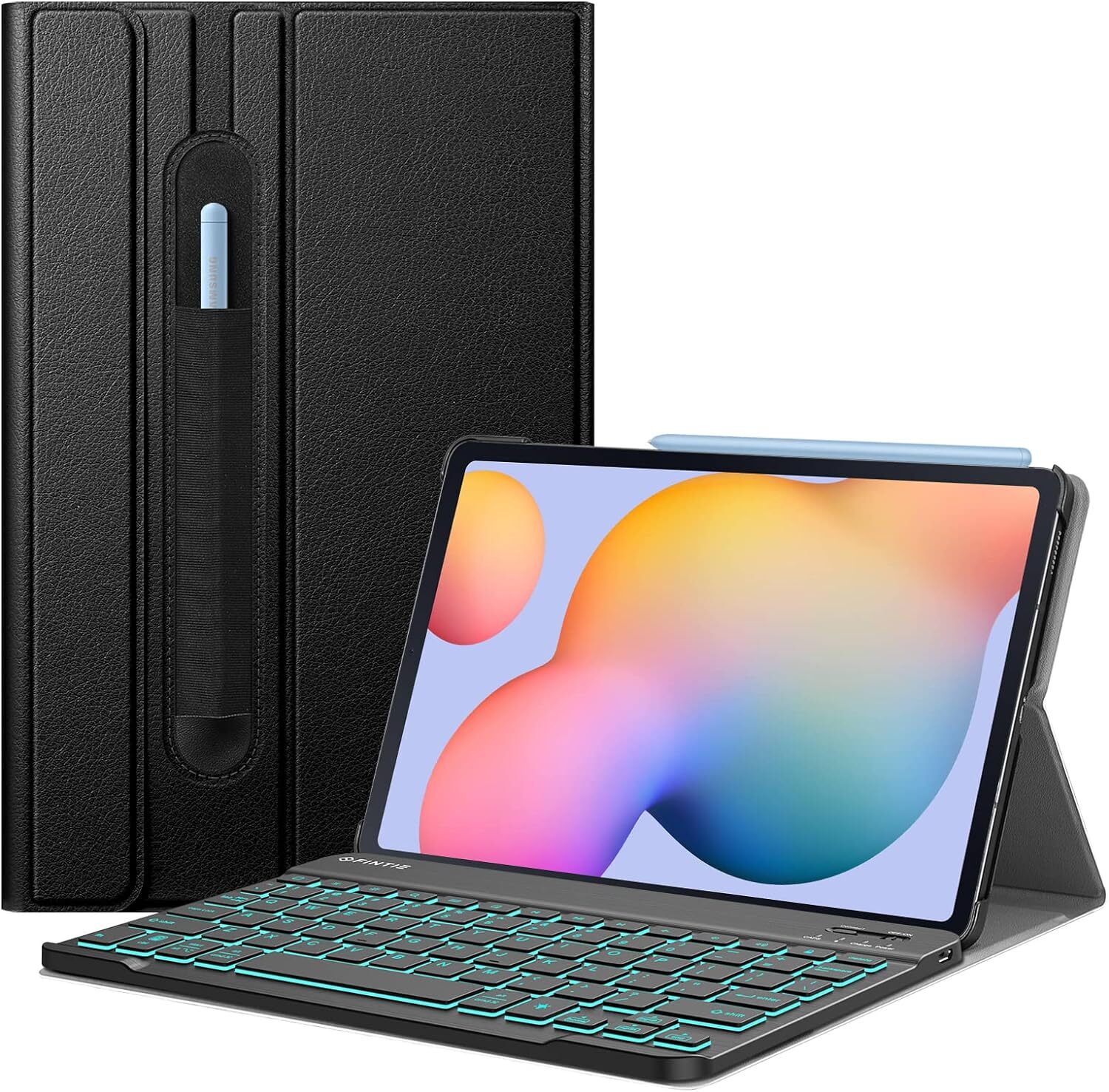 Backlight Keyboard Case for Samsung Galaxy Tab S6 Lite 10.4'' 2022 /2020 Cover