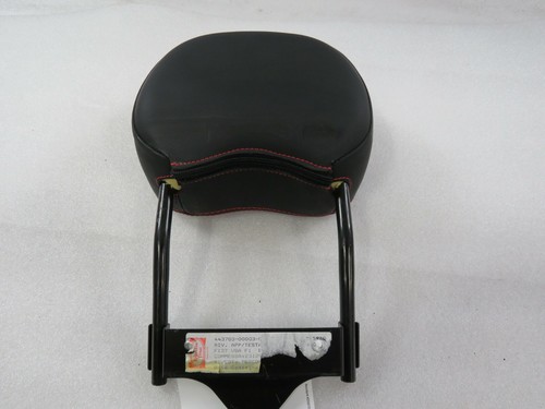 Ferrari 612 Scaglietti, RH, Rear Headrest, Blk/Red Stitch, Used, P/N 66869100 - Picture 5 of 8