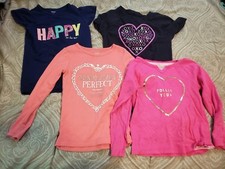 Girl's Carters And Oshkosh Size 4 Lot Of 4