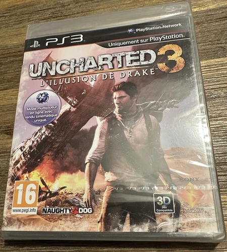 Uncharted 3 L'illusion de Drake - Jeu Sony Playstation 3 PS3 (FR) - Neuf
