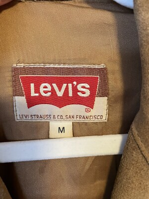 Levi's Suede Trucker Jacket, M, Collectors Item | eBay