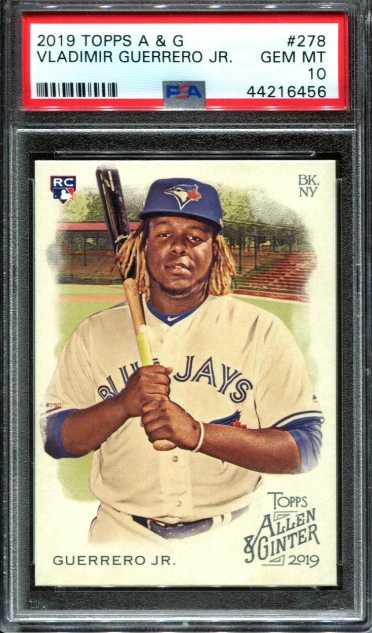 2019 Topps Allen & Ginter Vladimir Guerrero Jr #278 Rookie RC PSA 10