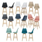 [en.casa] 2x Barstuhl Barhocker Bistrohocker Küchenstuhl Stuhlset Stühle Set