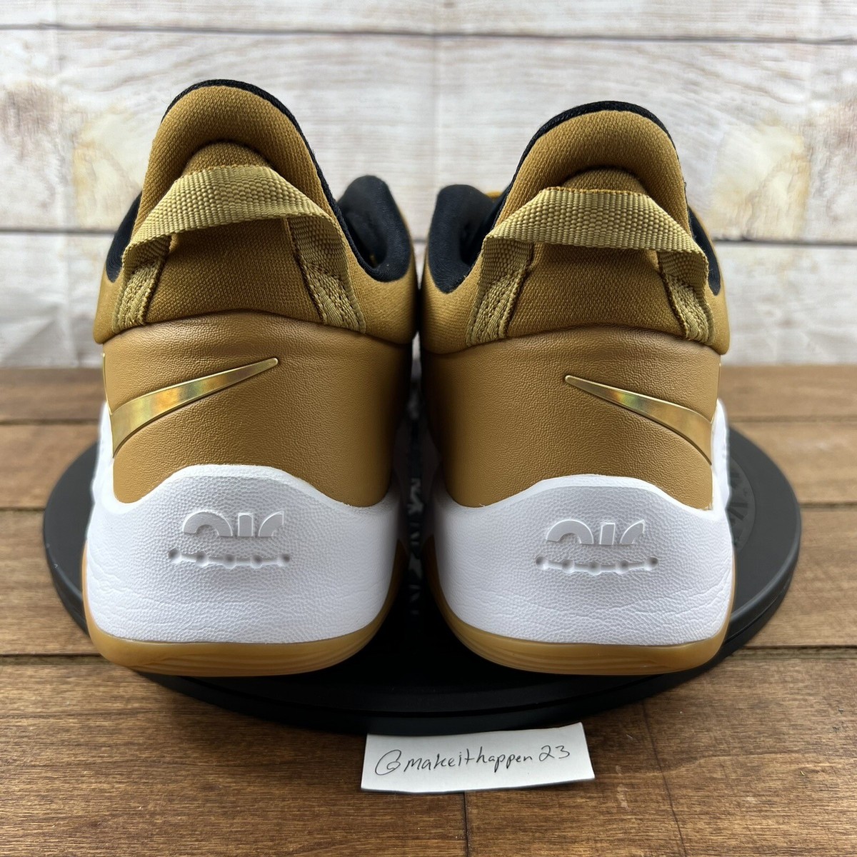 Nike PG 5 'Wheat' Brown Black Metallic Gold CW3143-700 Men
