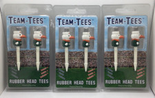Miami Hurricanes Golf Pro Rubber Head Team Golf Tees, 6 Total Golf Tees    