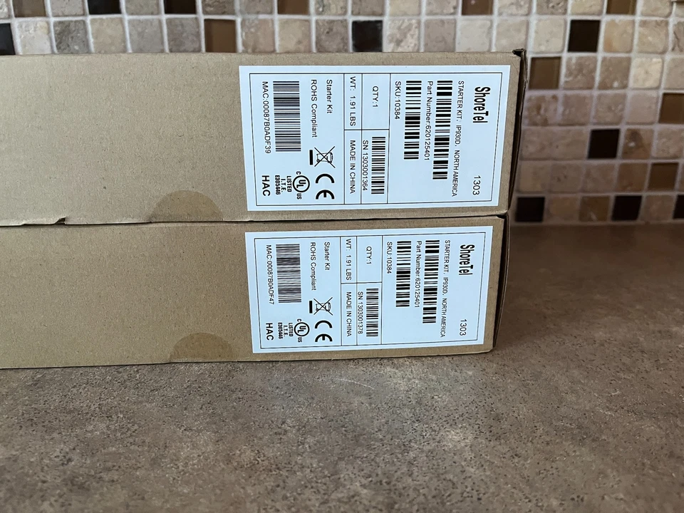 SHORETEL IP930D 930D IP PHONE D WIRELESS PHONE BASE STATION STARTER KIT ULNT-5 - Image 3 of 3