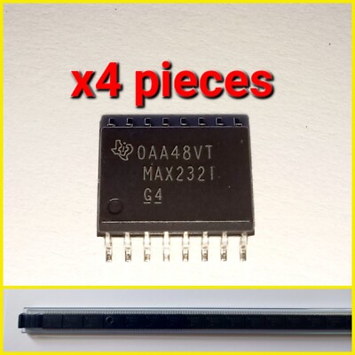 Lot of 4* TI MAX2321 Dual EIA Line Drivers/Receivers TIA/EIA  TO  TTL/CMOS  NEW!