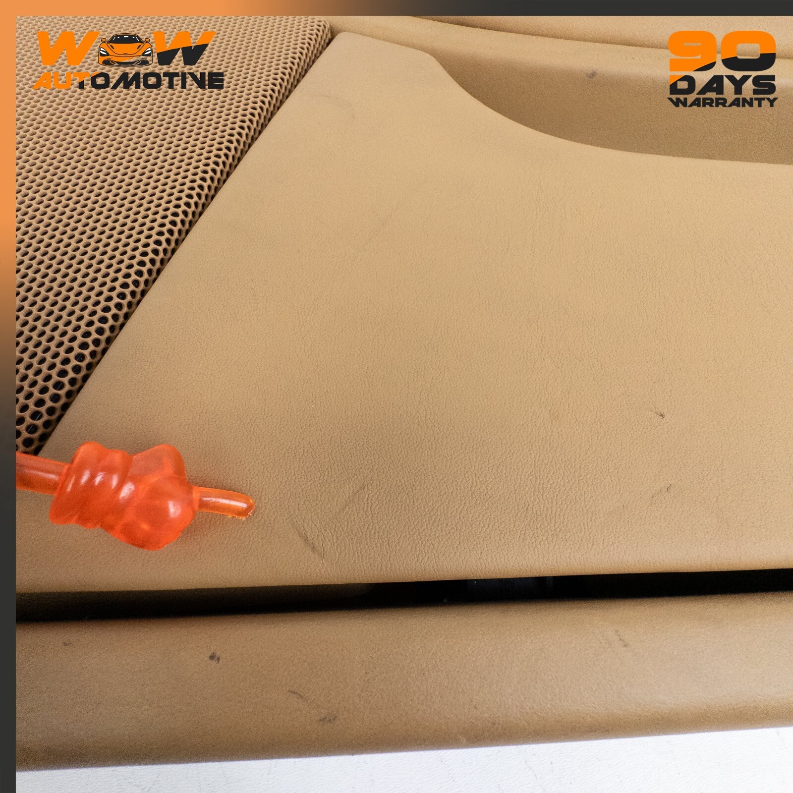 04-13 BENTLEY CONTINENTAL GT RIGHT DRIVER SIDE INTERIOR DOOR PANEL BEIGE OEM