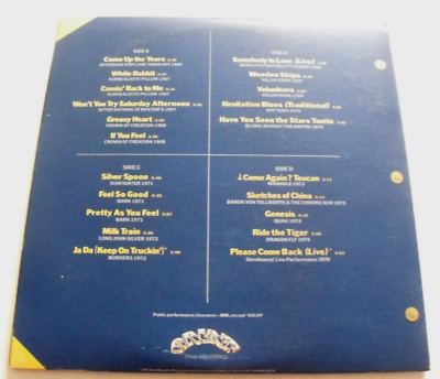 JEFFERSON AIRPLANE - Flight Log 1966-1976 - Vinyl 2 LP Record