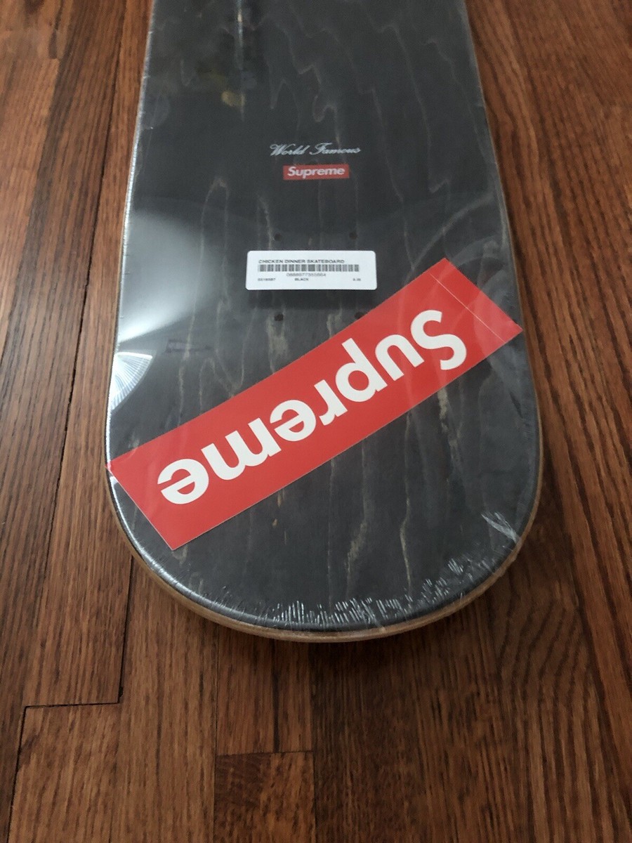Supreme - Chicken Dinner Skate Deck - Black - SS18 - New | eBay