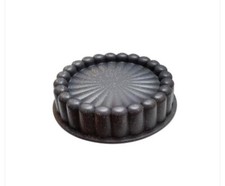 Granit Backform rund 26 cm, kratzfest, blättert nicht, Kein einfetten nötig