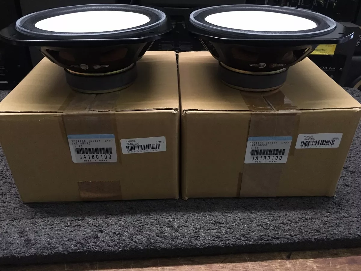 pair old stock Yamaha NS10M Woofer Brand New NS10 NS 10M speaker/JA1801 //ARMENS
