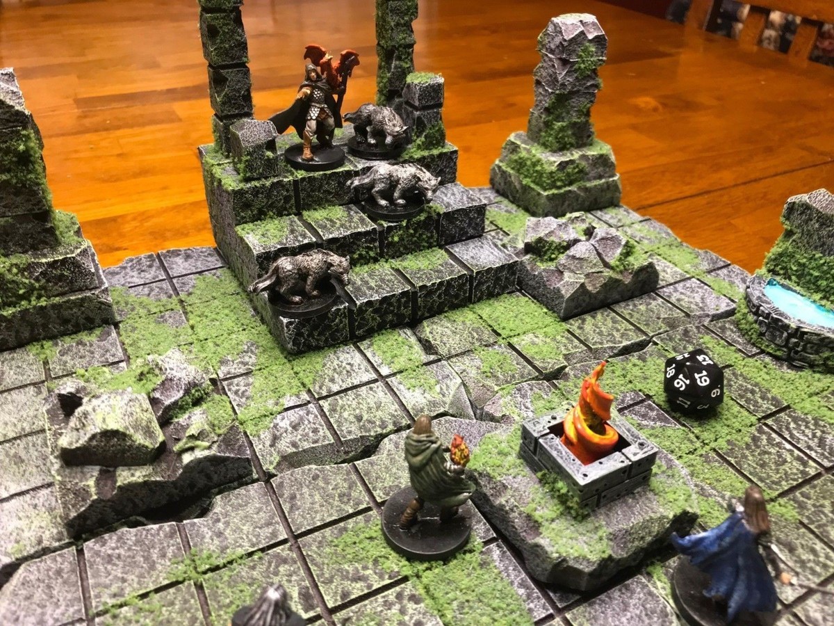 Ruine Gonthan Wach-Turm - 28mm Tabletop Terrain - LSDA D&D Pathfinder