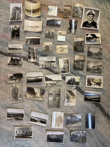 40+ Vintage Early WW1 & WW2 B&W Photo’s Fashion, Military, Navy.