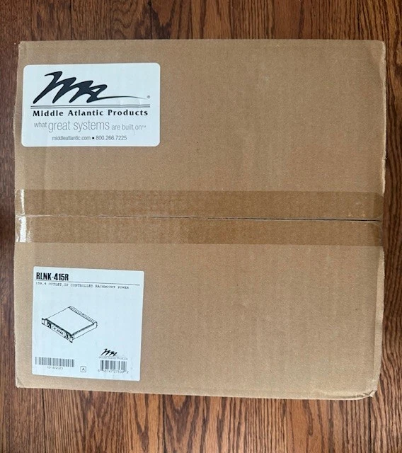 Middle Atlantic Products RLNK-415R Controlled Power NIB  - Image 3 of 3