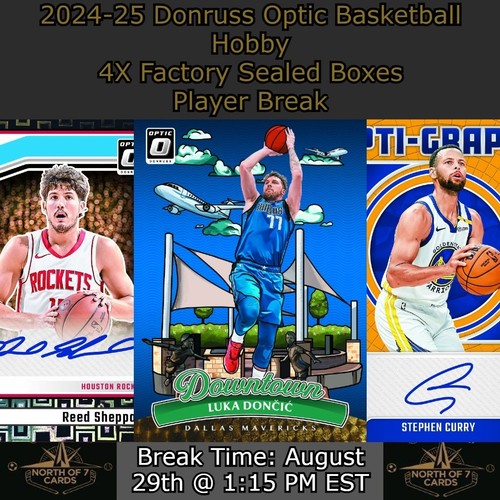 Isiah Thomas - 2024-25 Donruss Optic Basketball Hobby - 4X Box BREAK #3 - Picture 2 of 3